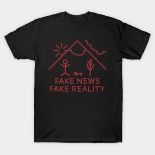 Fake News Fake Reality T-Shirt